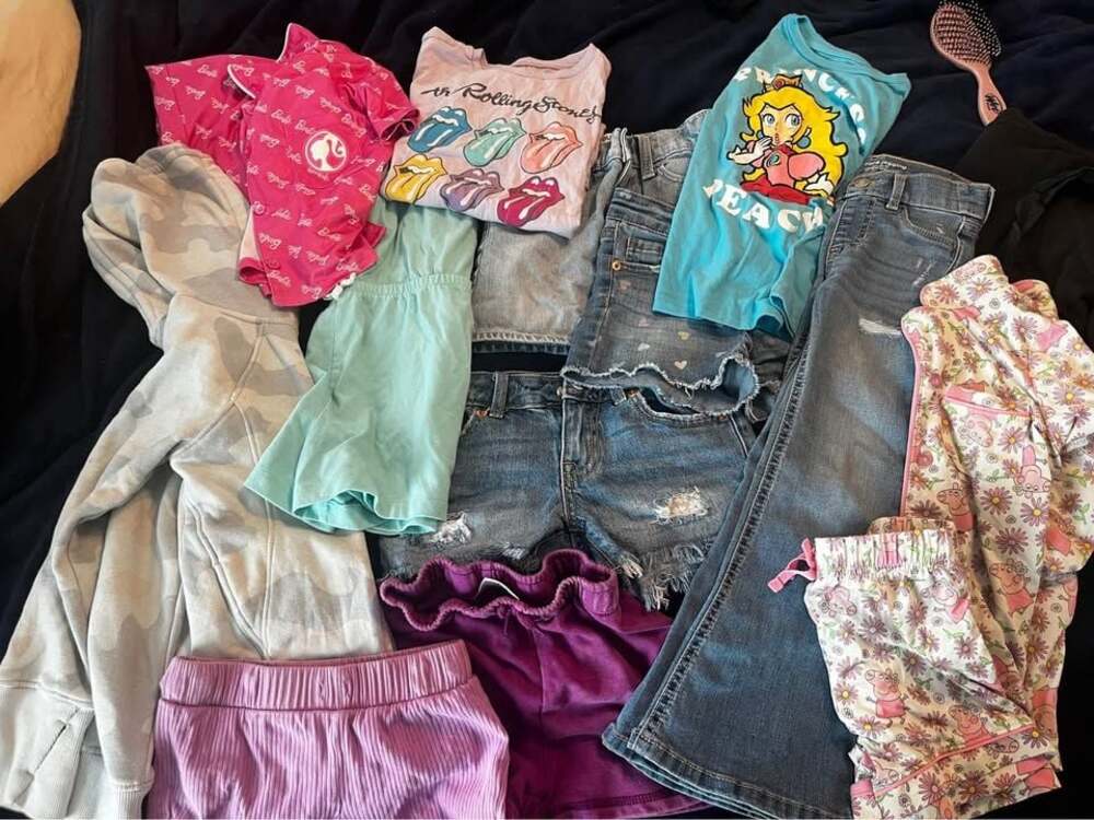 girls preowned clothing lot size 5